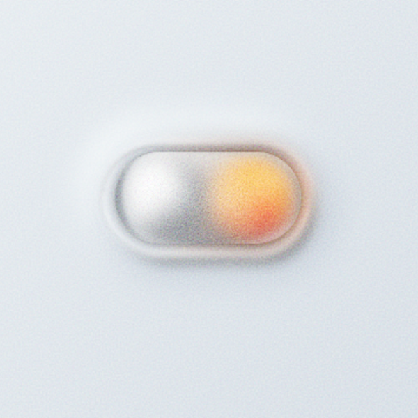 3D Glass Switch (Pure CSS, Neumorphic, Animation)
