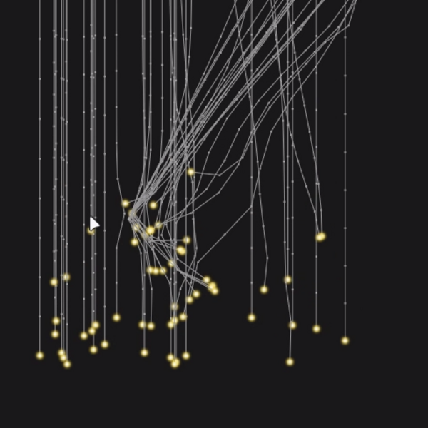 Interactive ropes background